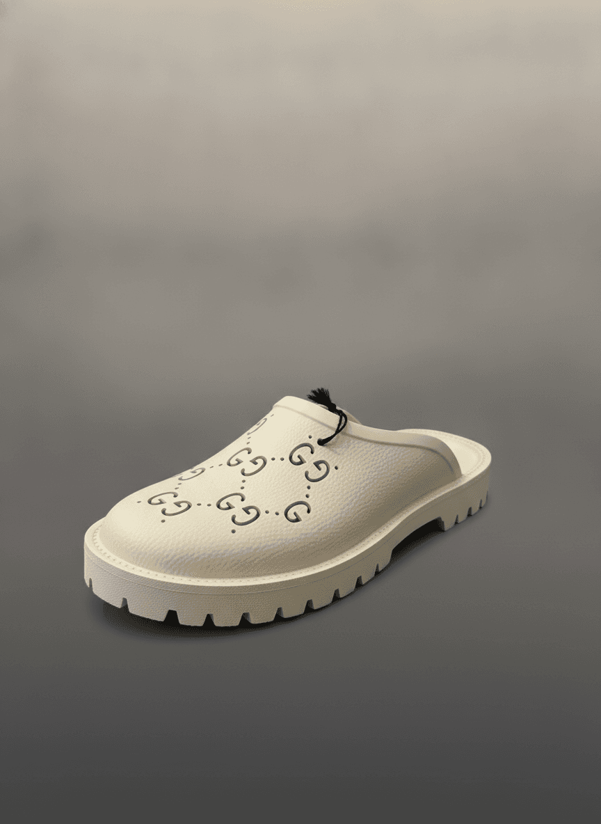 Gucci Gucci GG Rubber Slip-On